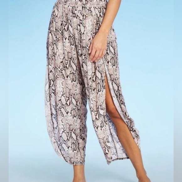 Shade & Shore Animal Print Cover up Set Size Small - Picture 16 of 16